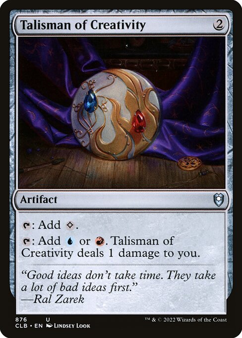 Talisman of Creativity card art