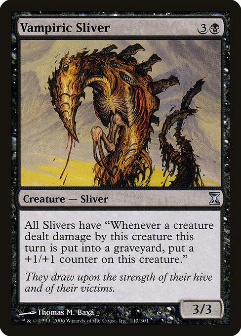 Vampiric Sliver card art