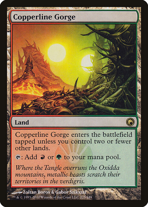 Copperline Gorge card art