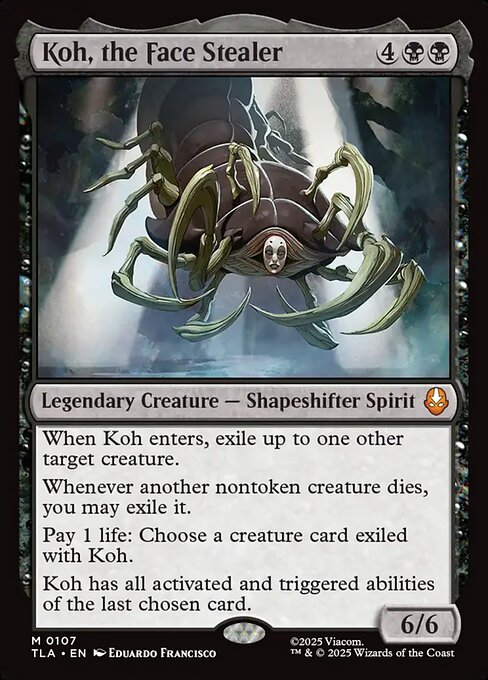 Koh, the Face Stealer card art