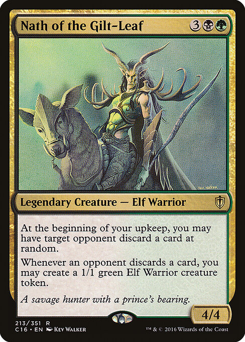 Nath of the Gilt-Leaf card art