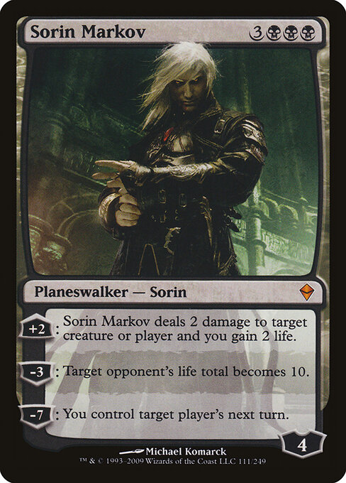Sorin Markov card art