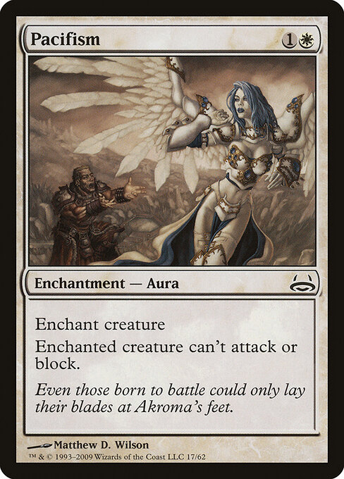 Pacifism card art
