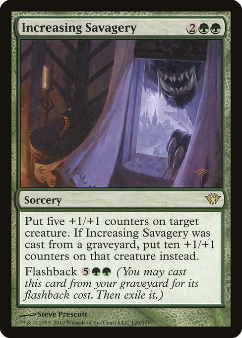 Increasing Savagery card art