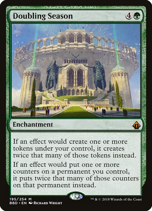 Doubling Season card art