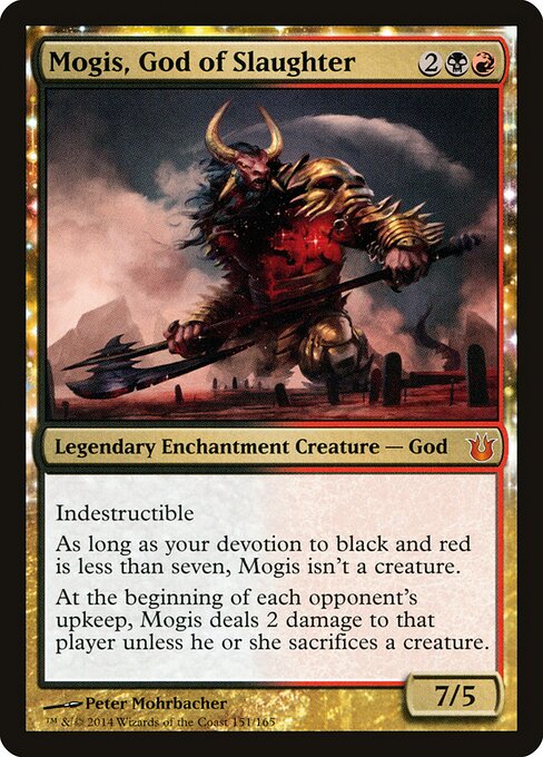 Mogis, God of Slaughter card art