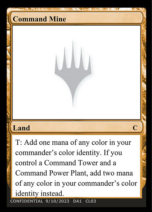 Command Mine card art