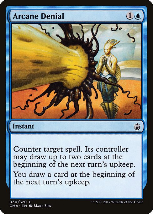 Arcane Denial card art