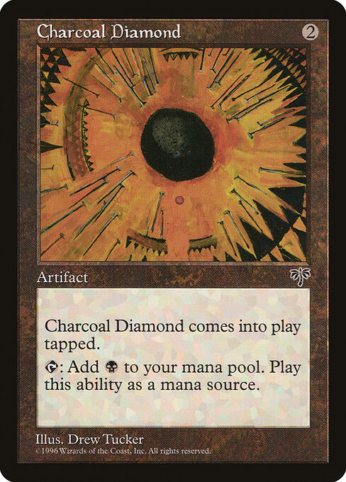 Charcoal Diamond card art