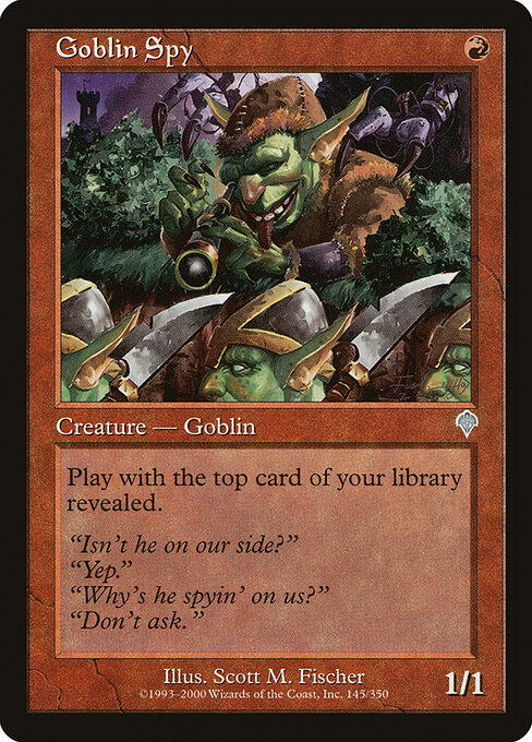 Goblin Spy card art