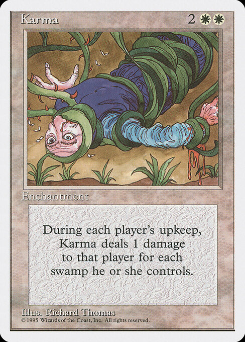 Karma card art