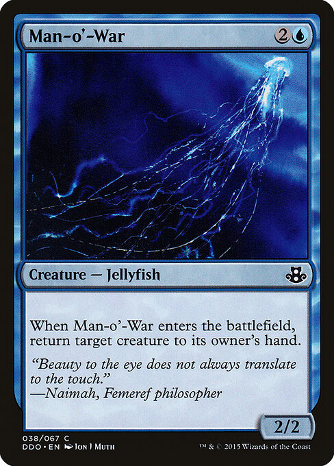 Man-o'-War card art