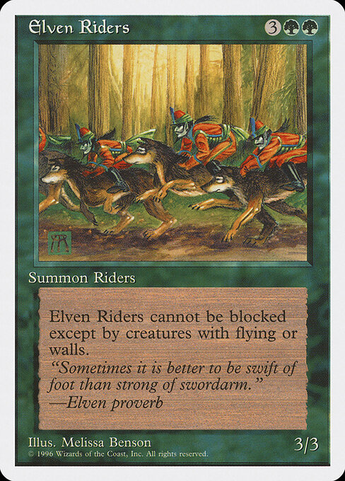Elven Riders card art