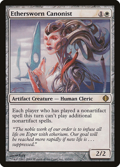 Ethersworn Canonist card art