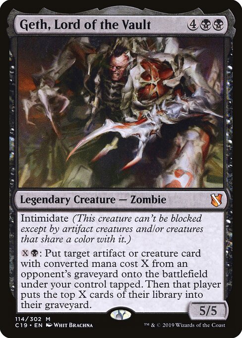 Geth, Lord of the Vault card art