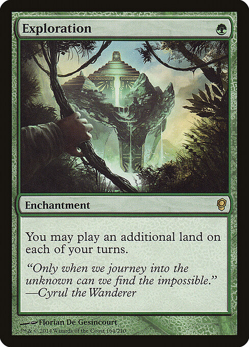 Exploration card art