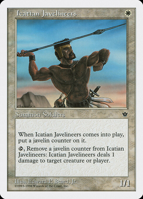 Icatian Javelineers card art
