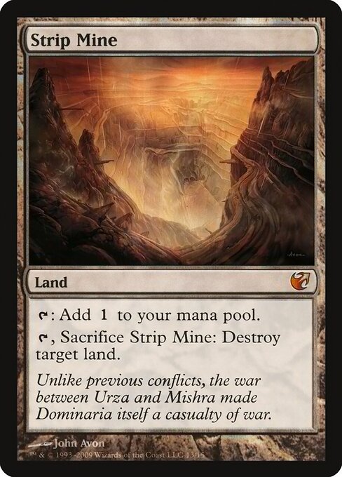 Strip Mine card art