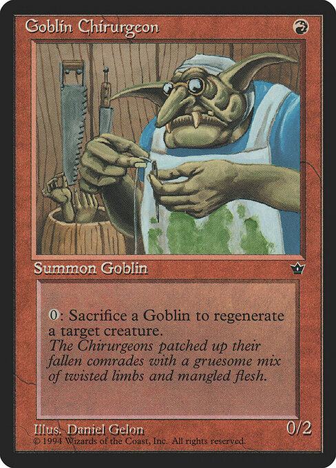 Goblin Chirurgeon (Frazier) card art