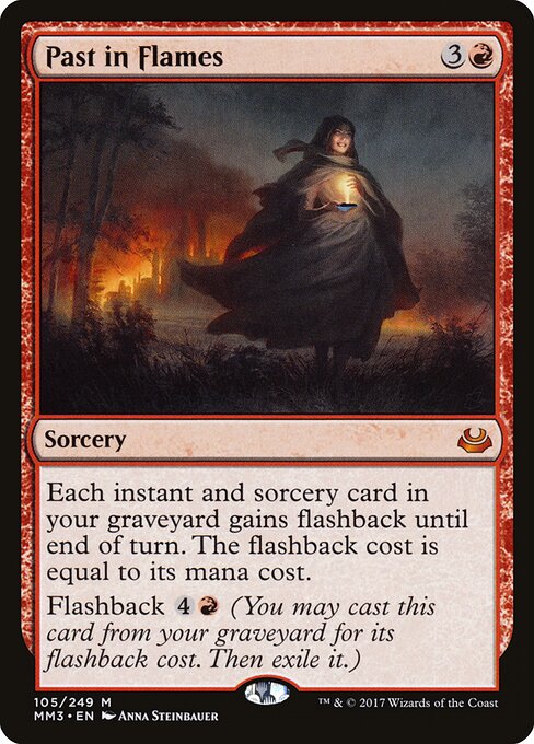 Past in Flames card art