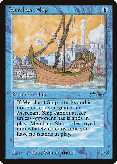 Merchant Ship card art