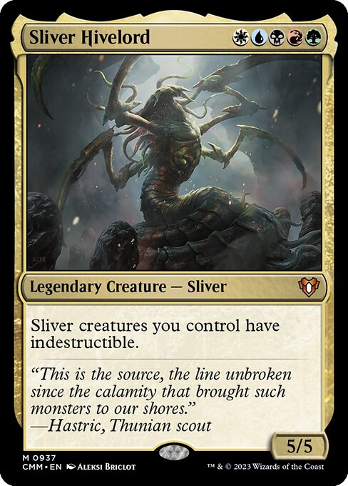 Sliver Hivelord card art