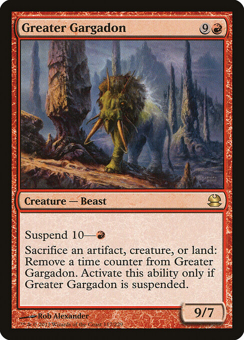 Greater Gargadon card art