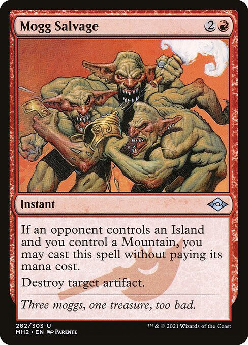 Mogg Salvage card art