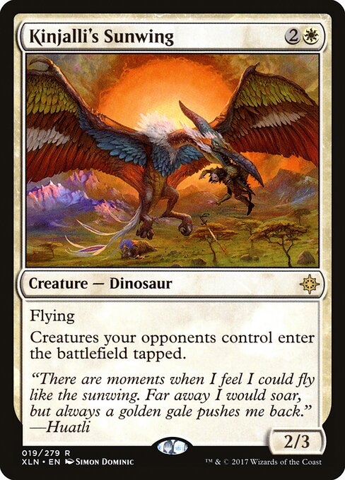 Kinjalli's Sunwing card art