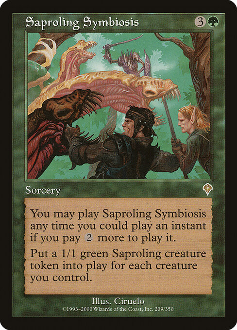 Saproling Symbiosis card art