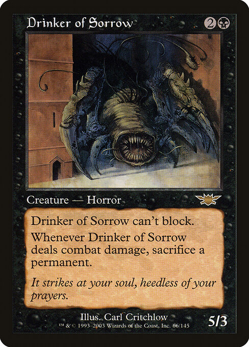 Drinker of Sorrow card art