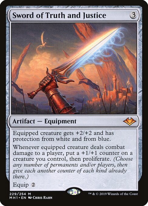 Sword of Truth and Justice card art
