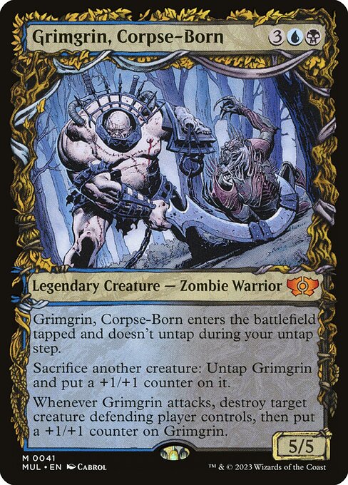 Grimgrin, Corpse-Born (Commander's Arsenal) card art