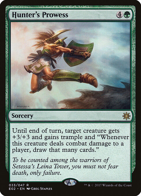 Hunter's Prowess card art
