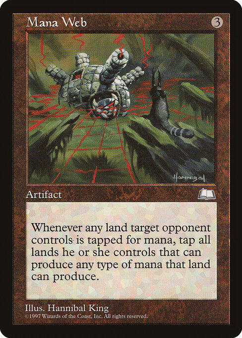 Mana Web card art