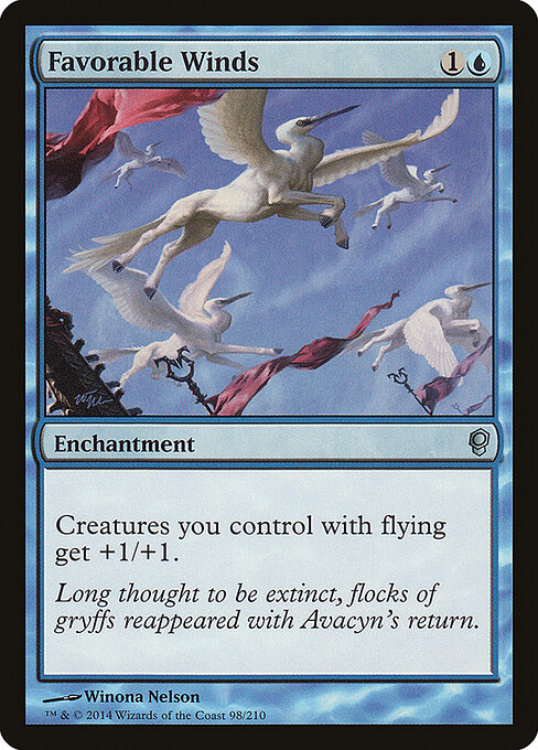 Favorable Winds card art