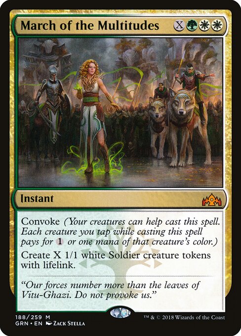March of the Multitudes card art