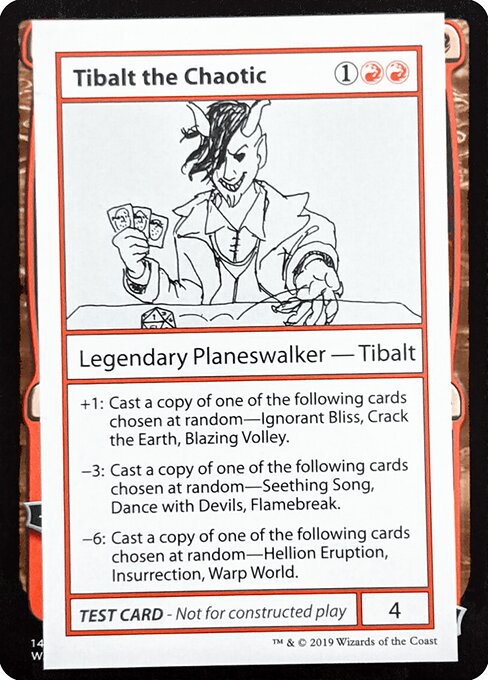 Tibalt the Chaotic card art