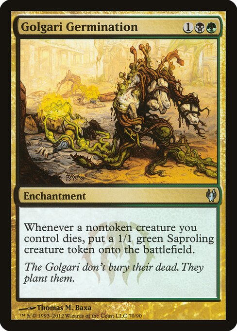 Golgari Germination card art