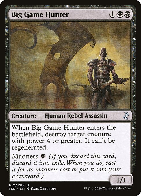 Big Game Hunter card art