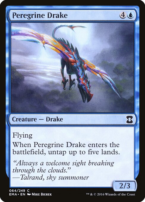 Peregrine Drake card art