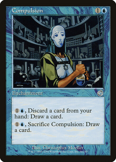 Compulsion card art