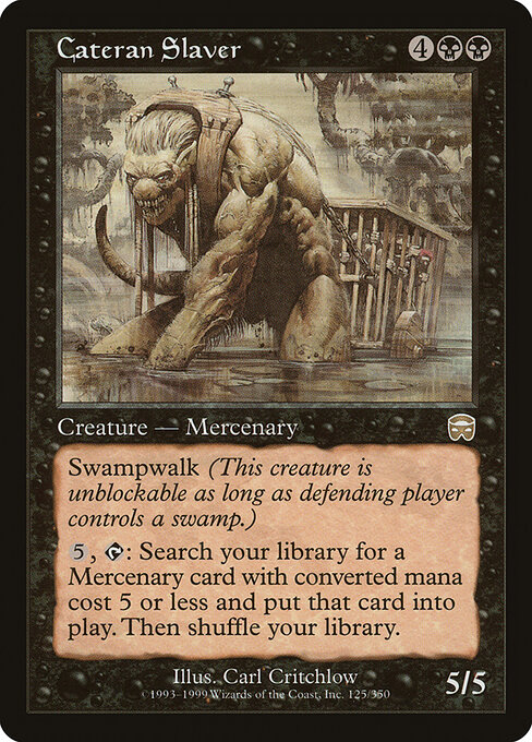 Cateran Slaver card art
