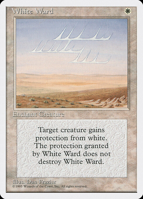 White Ward card art