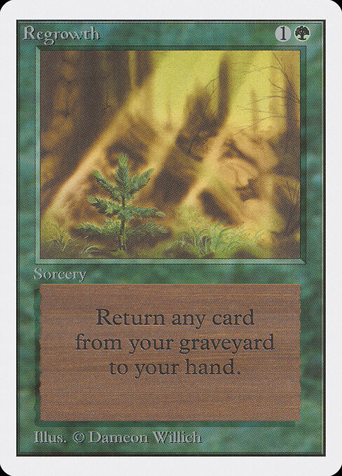 Regrowth card art