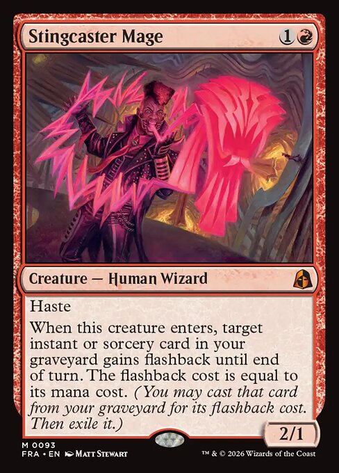 Stingcaster Mage card art