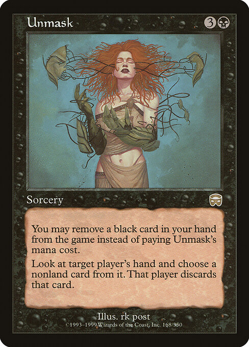 Unmask card art