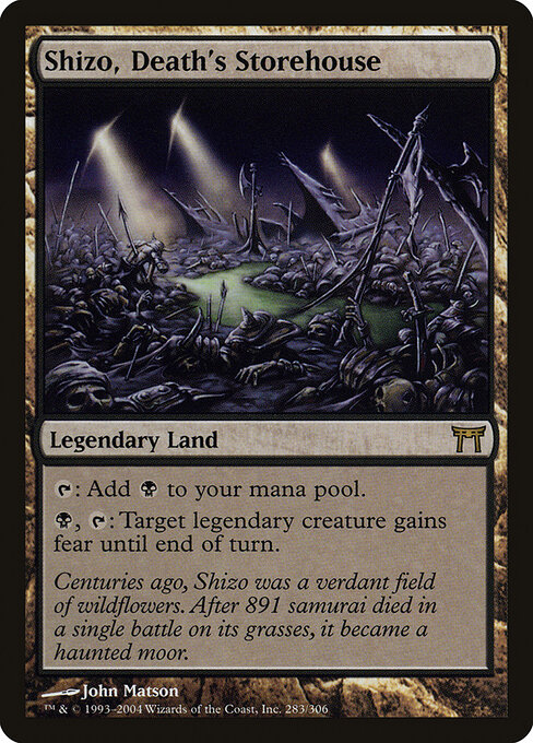 Shizo, Death's Storehouse card art
