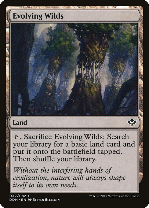 Evolving Wilds card art