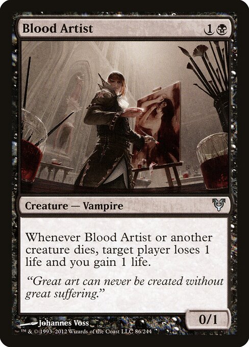 Blood Artist card art